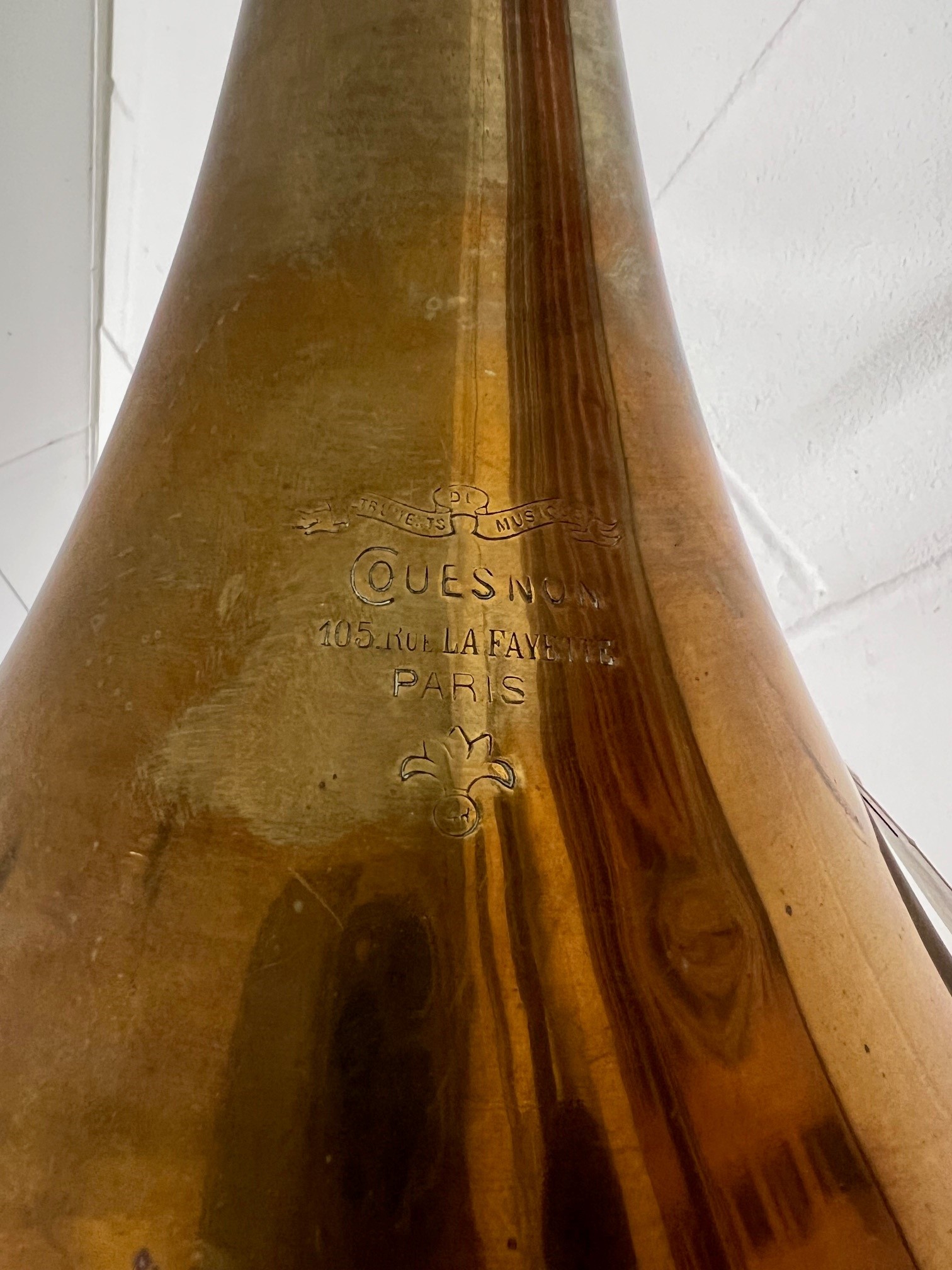Trompe de Chasse in D by Couesnon - Image 2