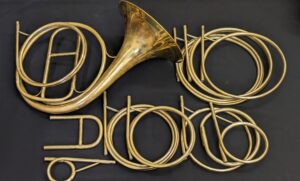 Gautrot Natural Horn with painted bell
